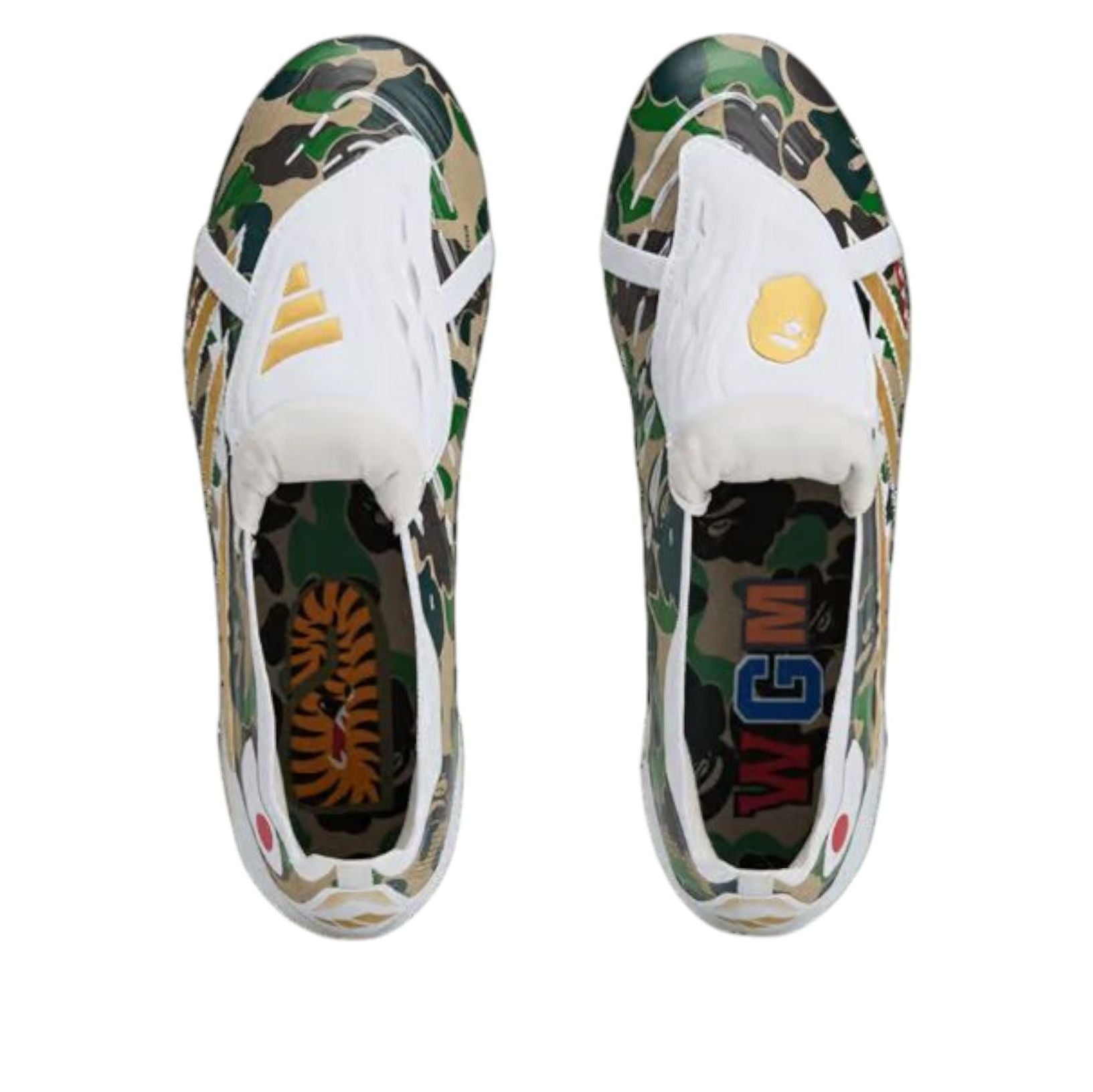Кроссовки adidas x BAPE Predator Elite FG 'Camo Shark' — фото 3