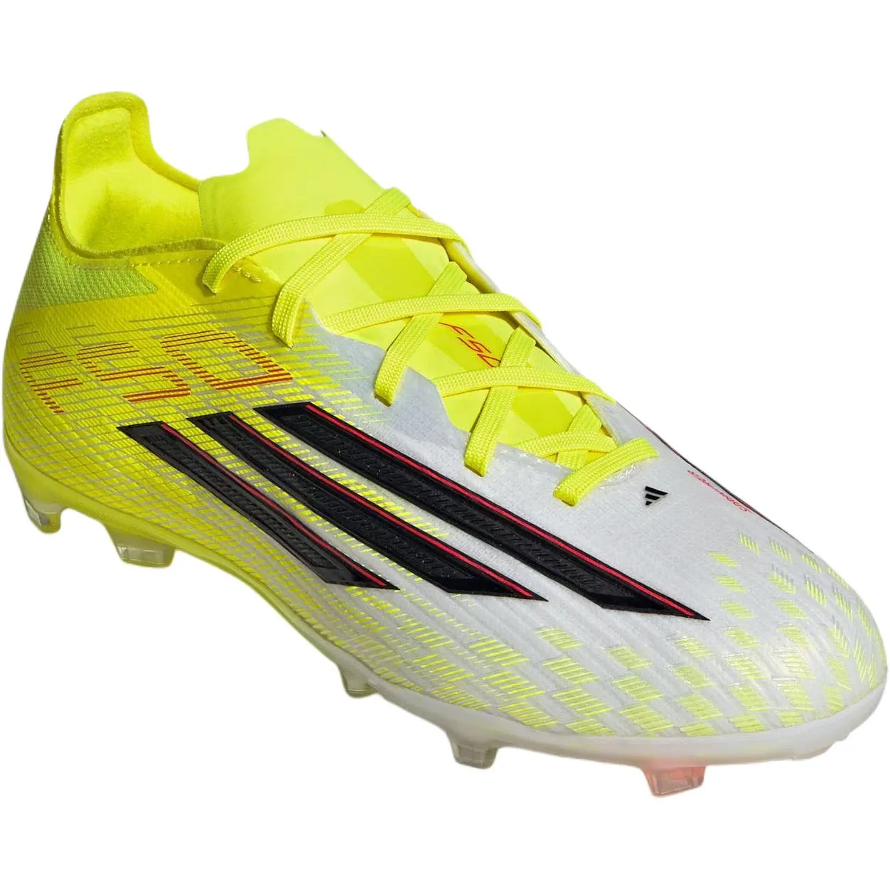 Adidas Бутсы футбольные F50 ELITE низкие Neon Yellow Black детские — фото 4