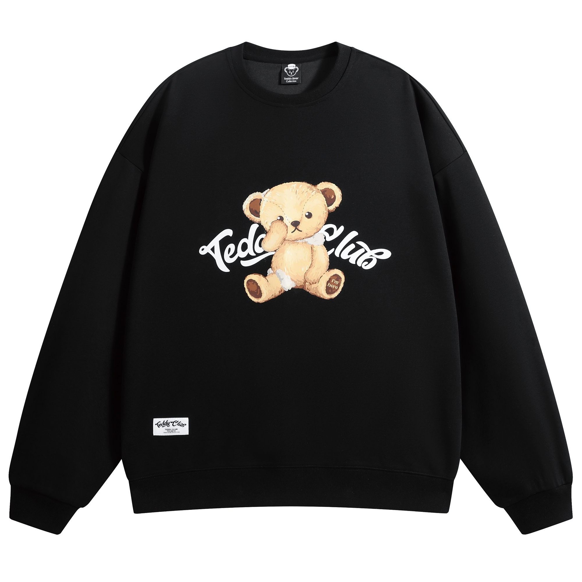 

Толстовка унисекс серии TeddyClub Teddy Bear Collection, черный