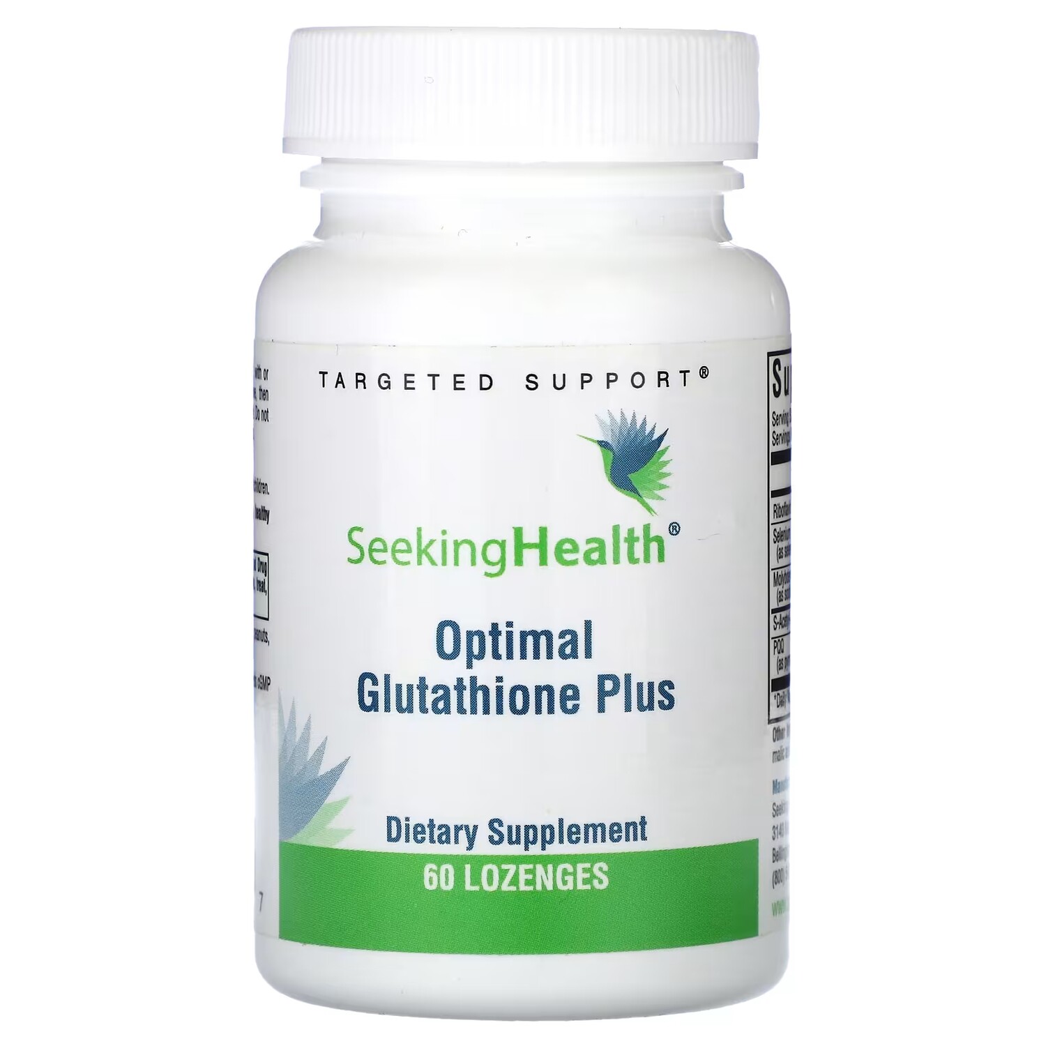 

Добавка Seeking Health Optimal Glutathione Plus, 60 пастилок