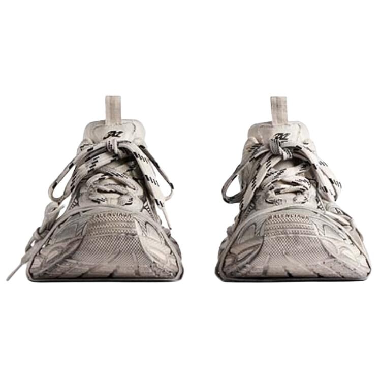Кроссовки женские Balenciaga 3XL Chunky Sneakers, бежевый — фото 3