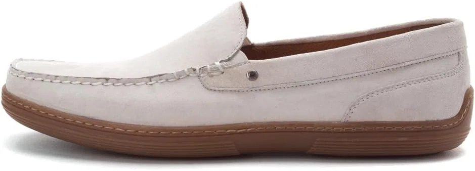 Лоферы замшевые Florsheim Venetian, Bone Suede — фото 2