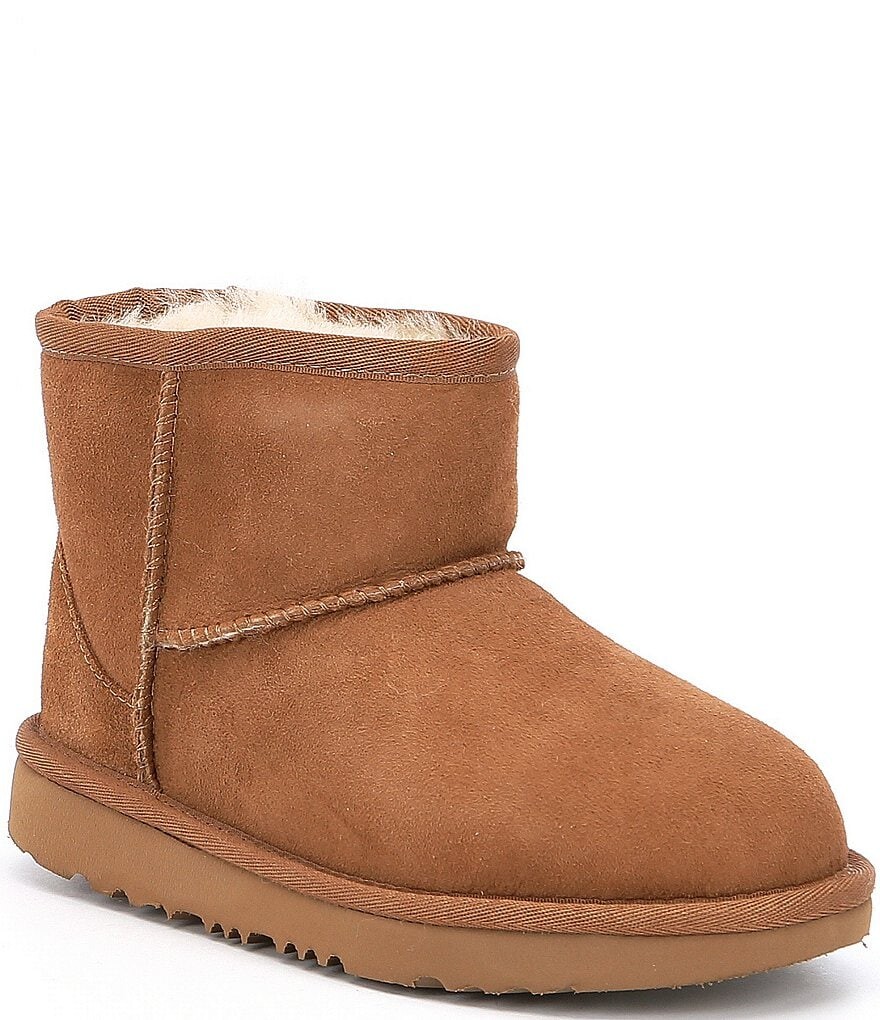 

Детские водонепроницаемые ботинки UGG Classic Mini II (подростковые), коричневый