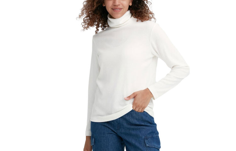 

Трикотаж женский 01 молочно-белый Uniqlo