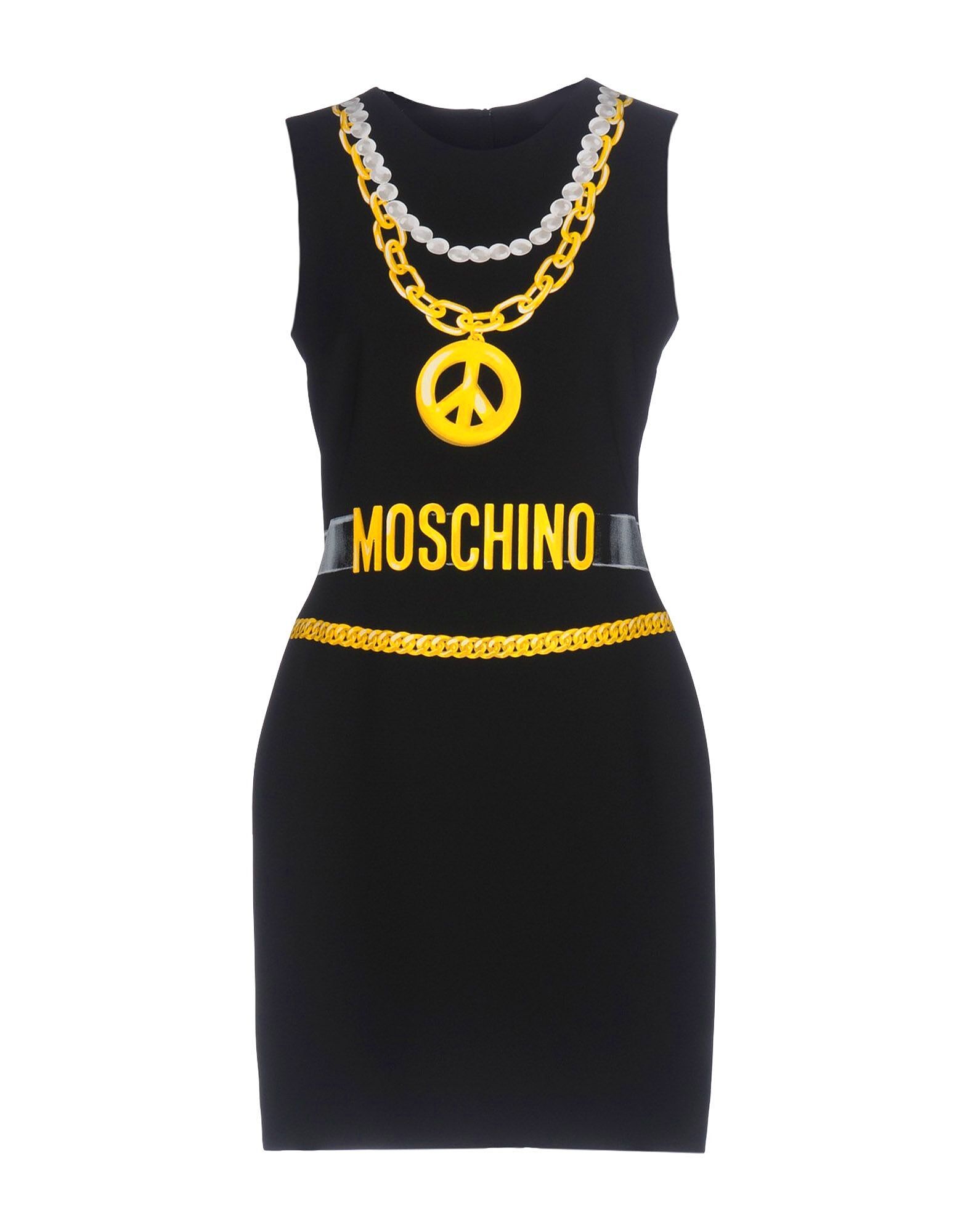 

Мини-платье Moschino, черный