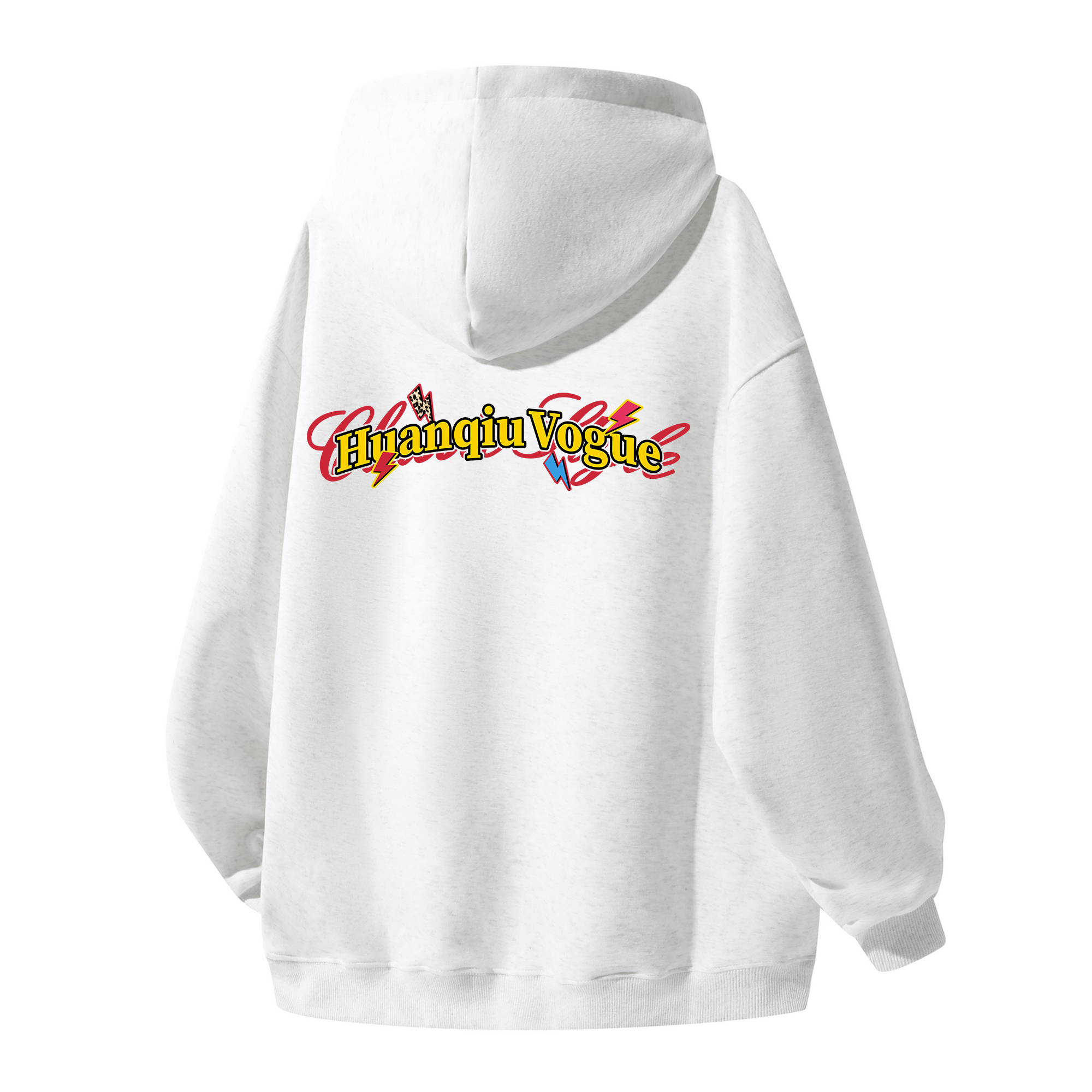 

Толстовка Unisex Hooded Thickened Heavyweight HUANQIU, черный (hat drawstring fleece-lined)