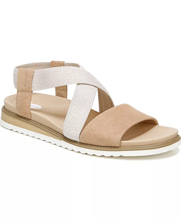 Женские босоножки Islander с ремешком на щиколотке Dr. Scholl's, коричневый/бежевый