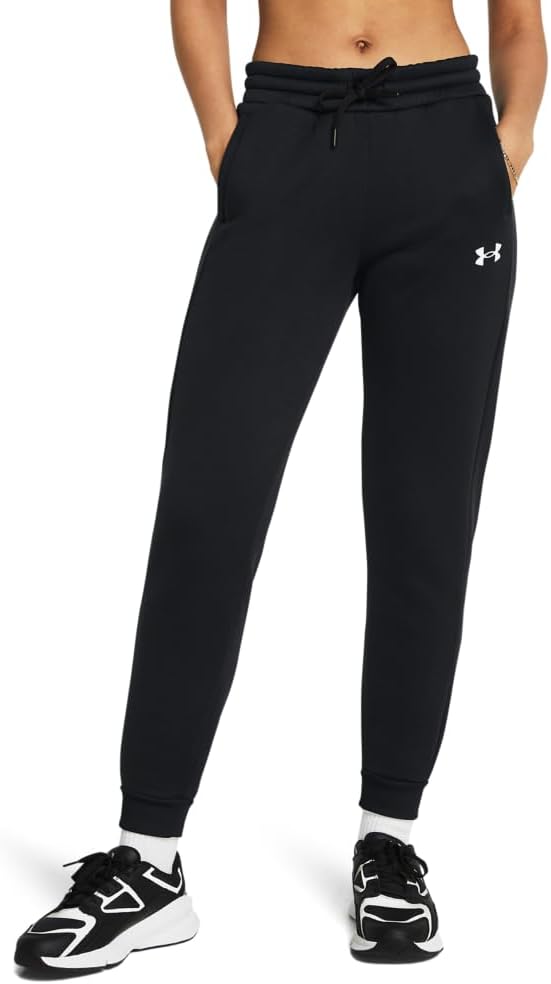 

Under Armour женские спортивные брюки Armour Fleece, (001) Black/White