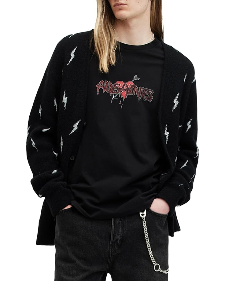 

Футболка AllSaints Bereft Short, черный