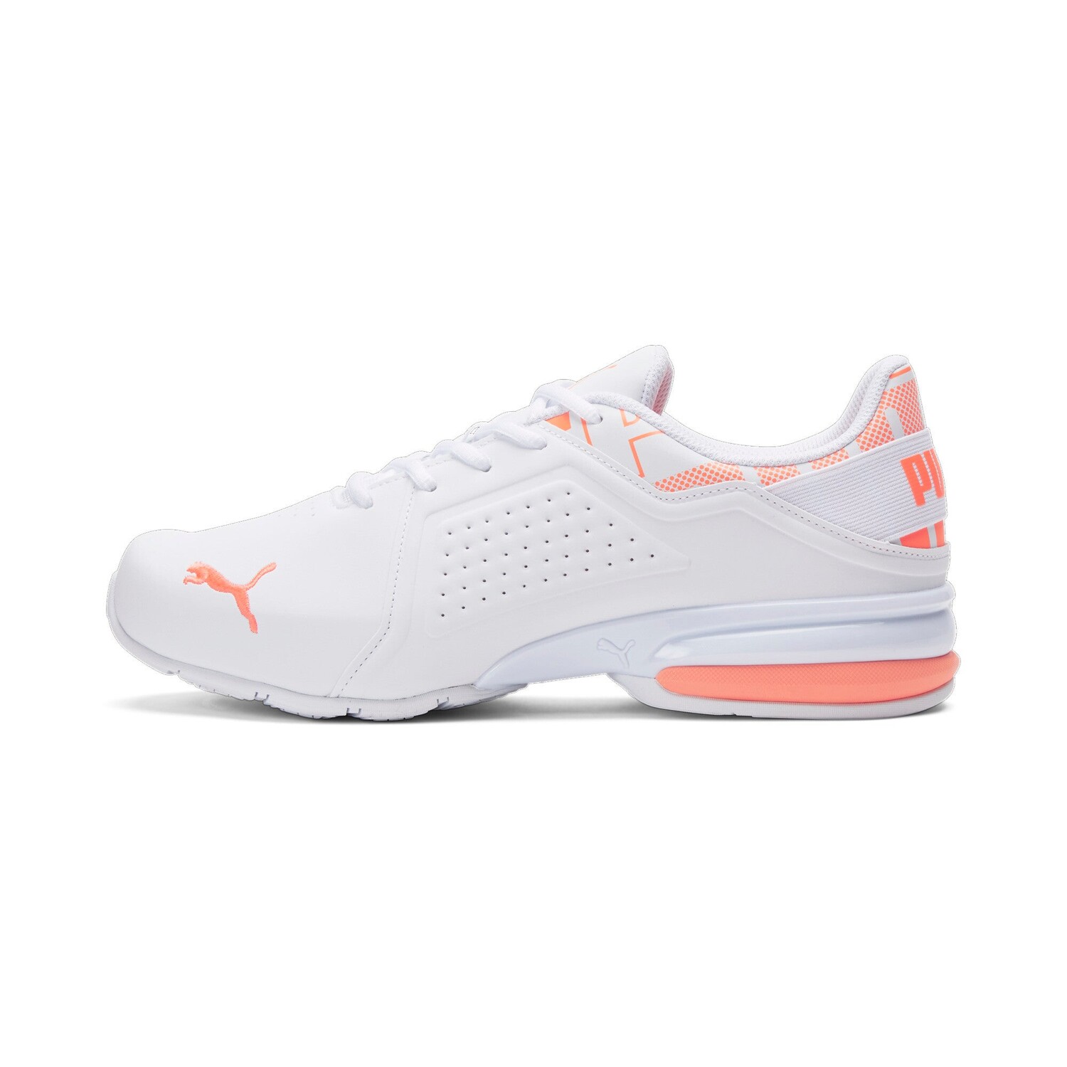 

Мужские кроссовки для бега PUMA Viz Runner Repeat, цвет White/Ultra Orange