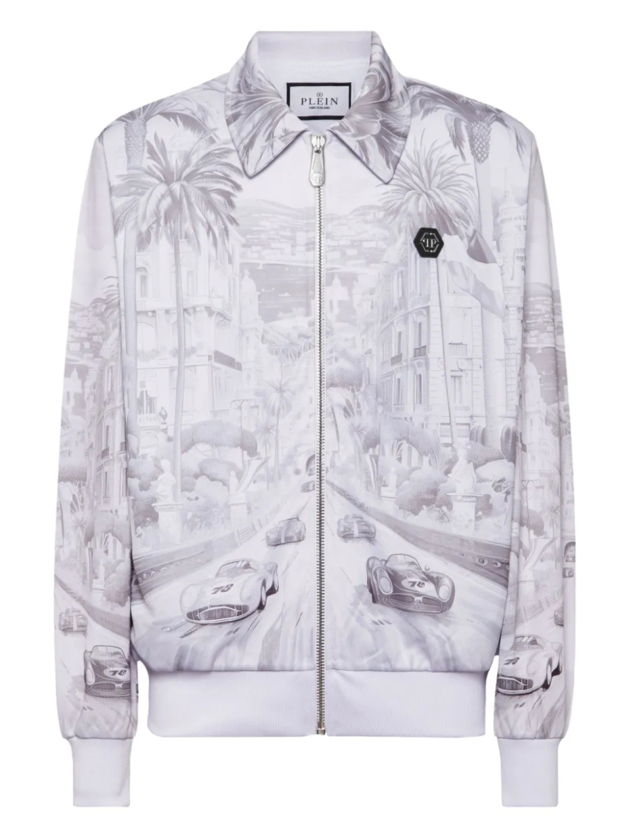 

Куртка-бомбер Монте-Карло Philipp Plein, белый