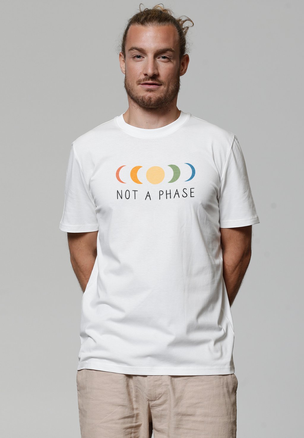 

Футболка с принтом watapparel, белый