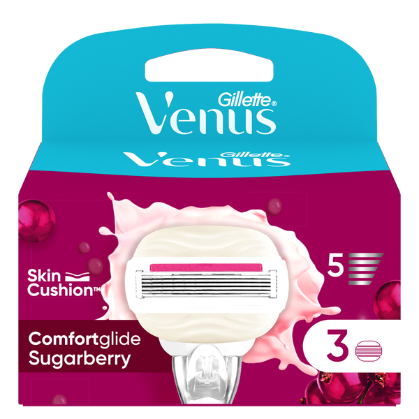 

Кассеты для бритвы, 3 шт/1 упаковка Gillette Venus