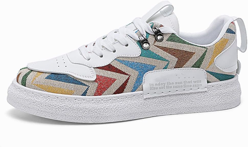 

Мужские повседневные легкие кроссовки NCNDB для прогулок, модные цветные тканевые туфли, белый