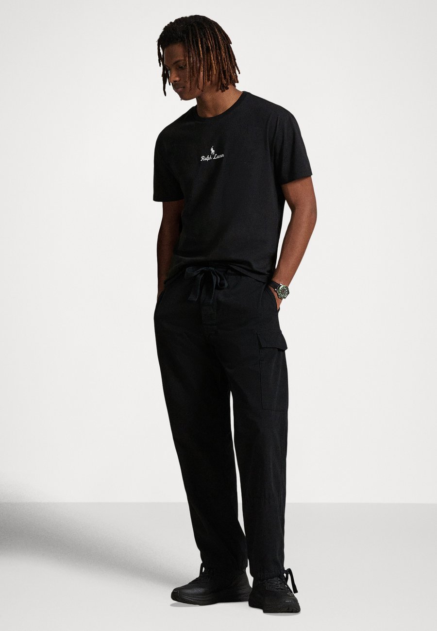 Футболка Polo Ralph Lauren CLASSIC FIT LOGO JERSEY T-SHIRT, Black — фото 2
