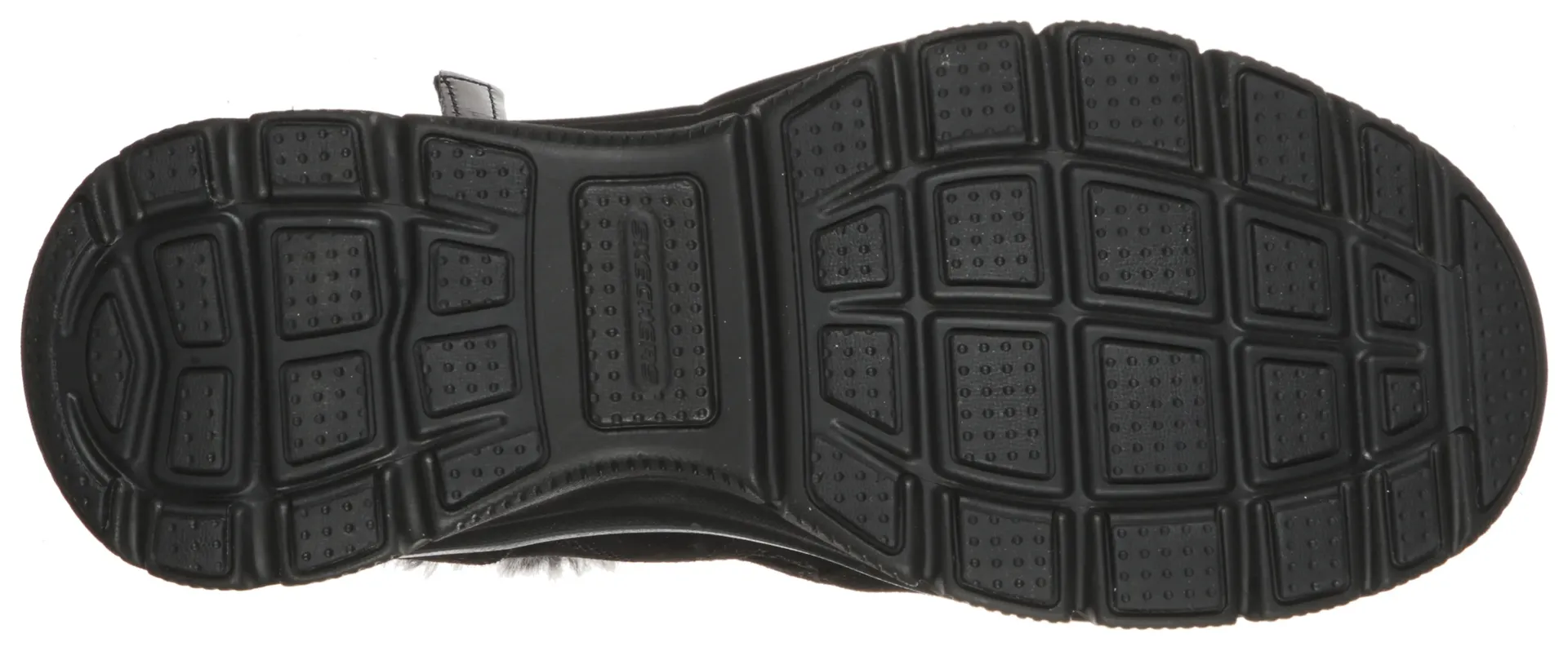 Зимние ботинки Skechers на шнуровке с мехом, черный — фото 2