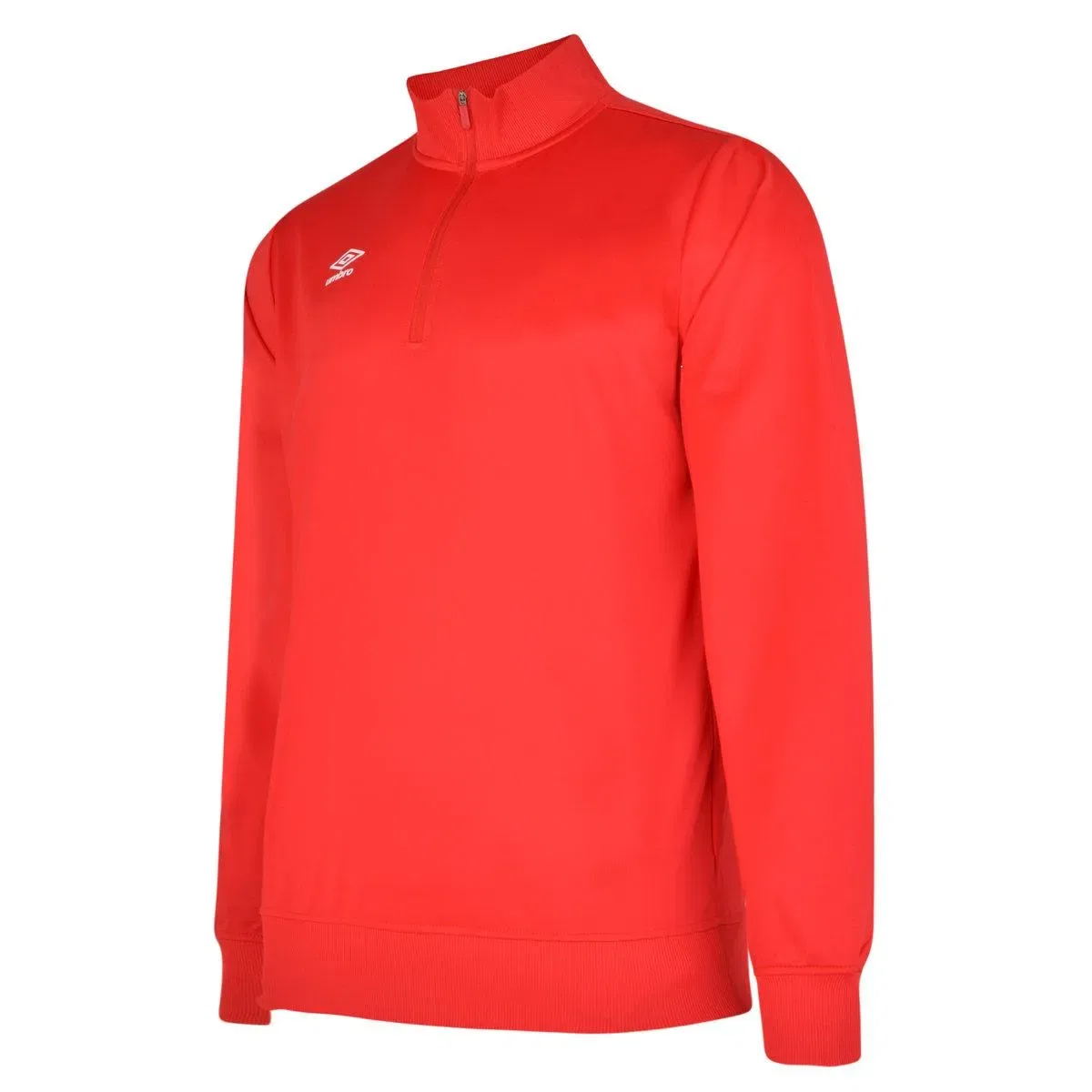 Худи-свитшот с полузастежкой Umbro, алый