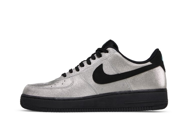 Кроссовки Nike Air Force 1 Low '07 LV8 'Diamond Quest', серебряный — фото 3
