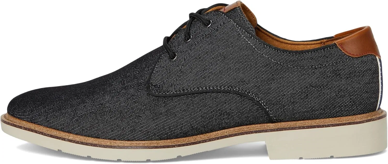 Мужские оксфордские туфли Florsheim Herington с гладкой передней частью, как у круизных лайнеров, черный — фото 4