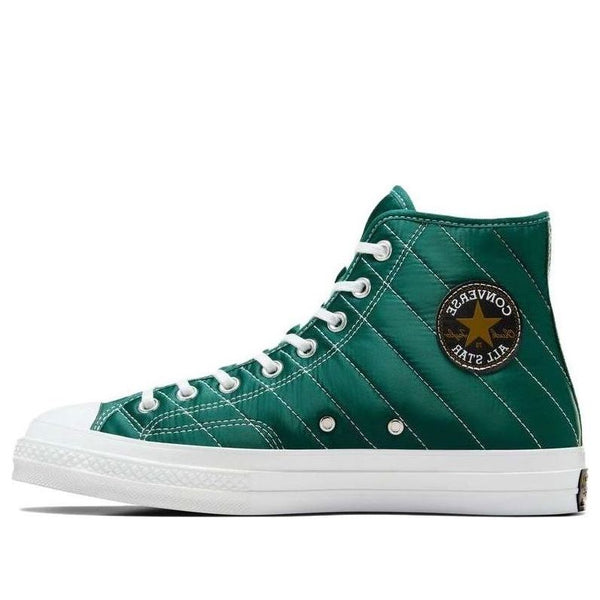 

Кроссовки chuck 70 faux fur high top 'dragon scale' Converse, зеленый