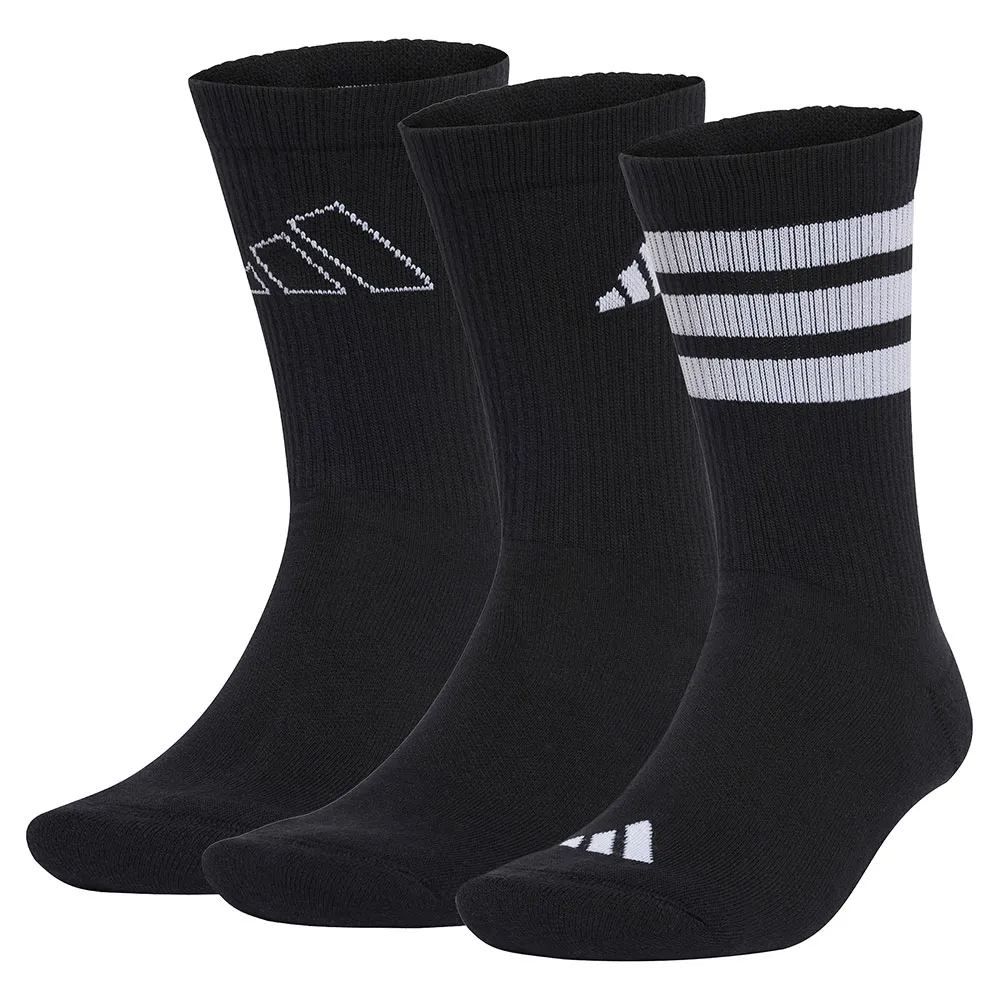 

Носки 3 шт adidas Logo crew, черный
