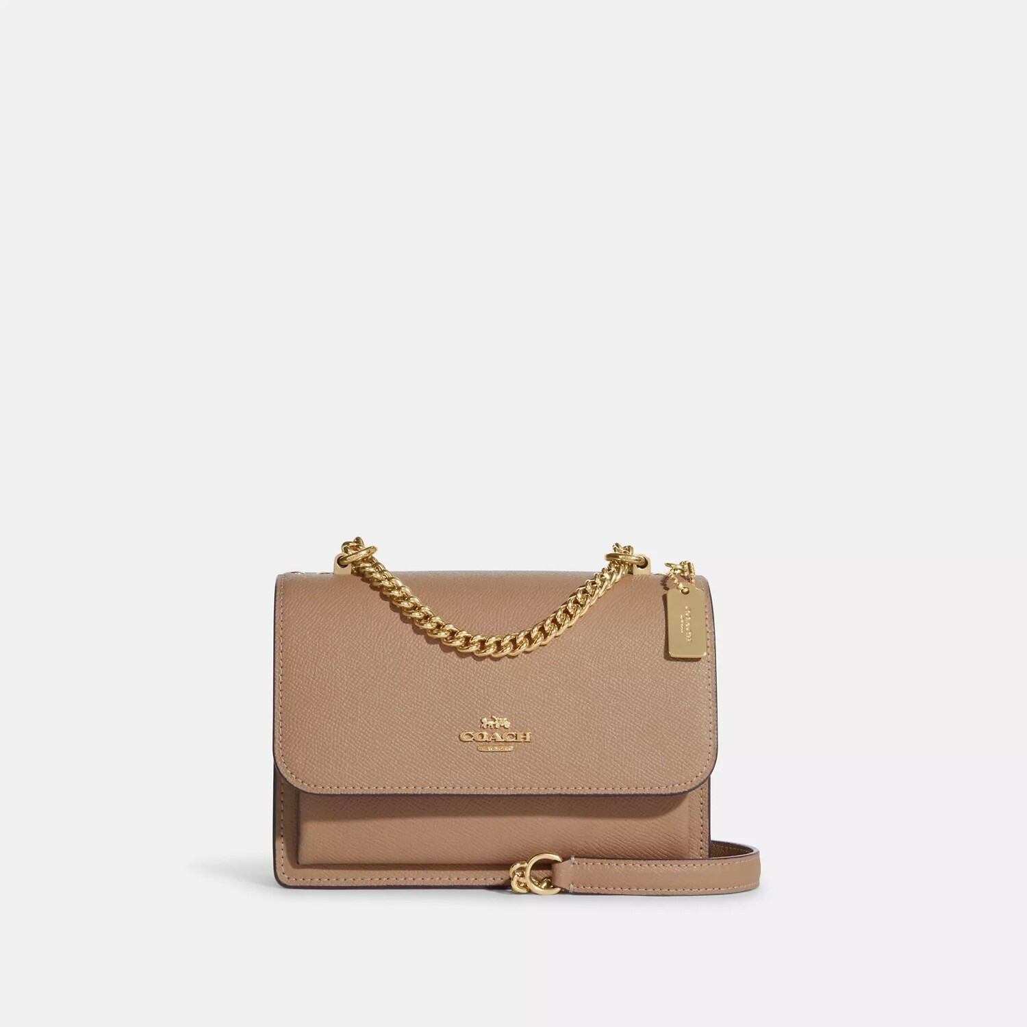 

Сумка через плечо Mini Klare Coach Outlet, цвет Gold/Taupe