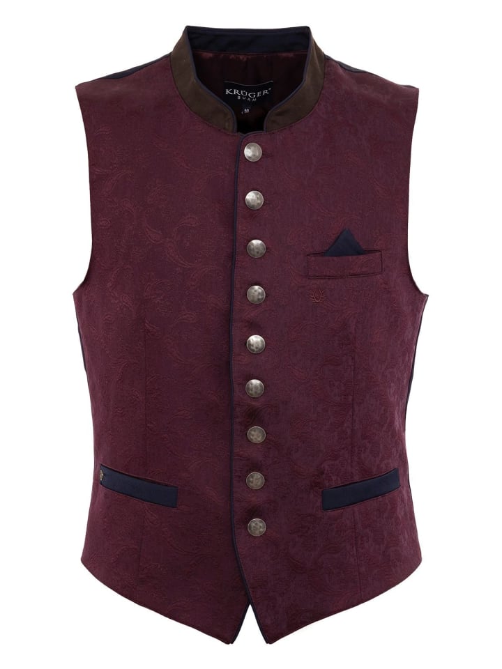 

KRÜGER Жилет 951066 в бордовом цвете