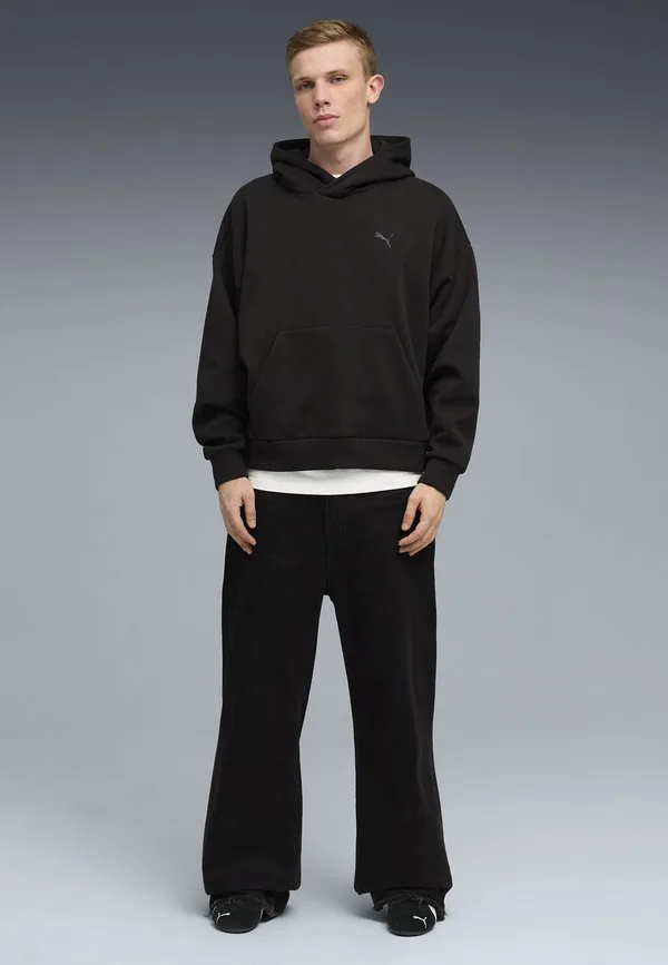 

Основные элементы гардероба: свободная толстовка Puma, Black, Черный, Основные элементы гардероба: свободная толстовка Puma, Black