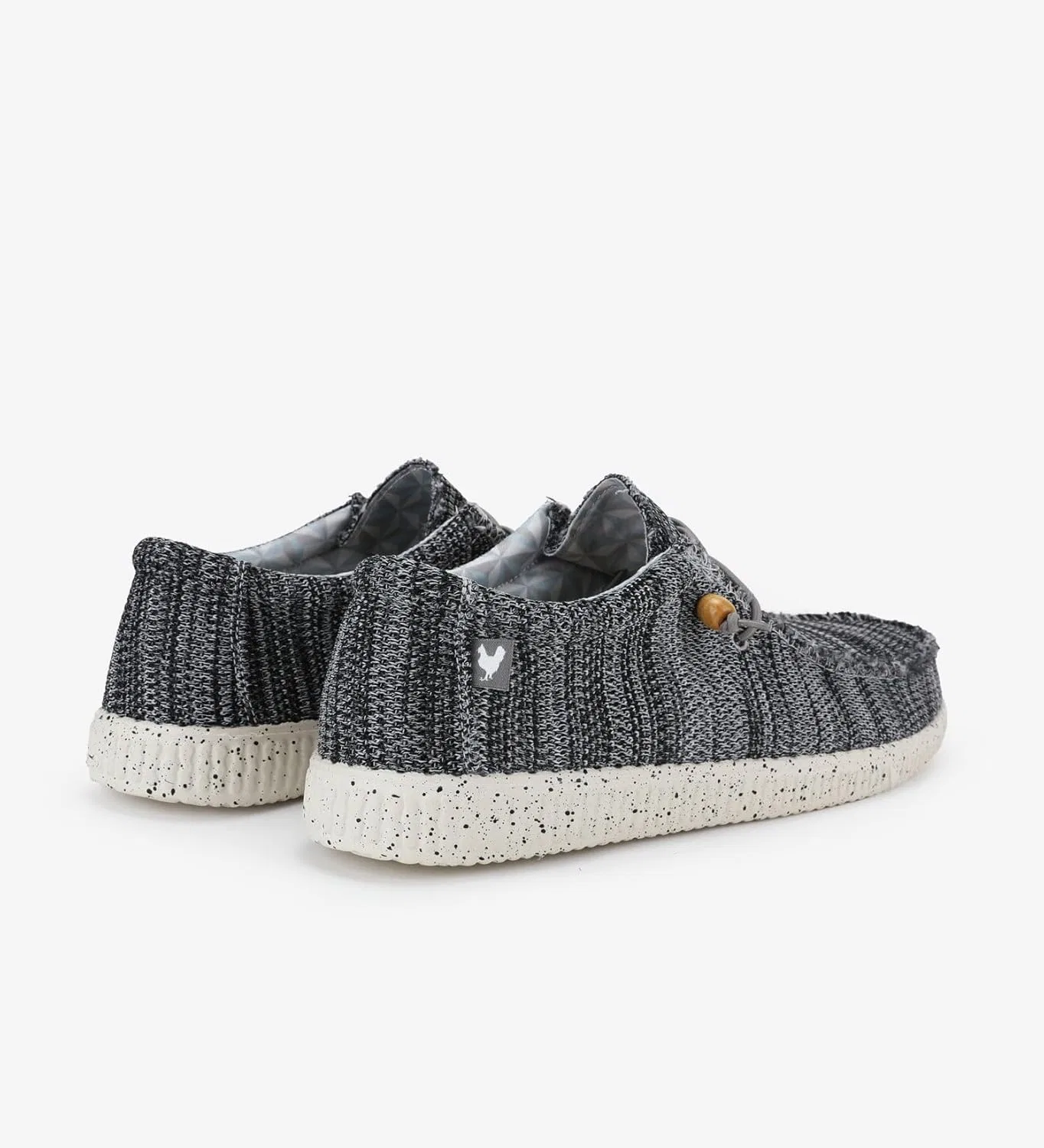 Вязаные мужские мокасины WALK IN PITAS WP150, плоские тапочки для мужчин, лоферы без шнурков, кроссовки, обувь без шнурков, повседневная обувь, обувь Walkinpitas, Gray — фото 2