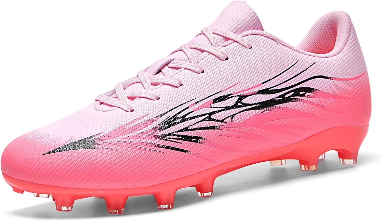 

Футбольные бутсы для зала для мужчин и женщин, бутсы для игры на искусственном газоне, широкие футбольные кроссовки, FG AG TF, высокие футбольные ботинки Lozoye, розовый