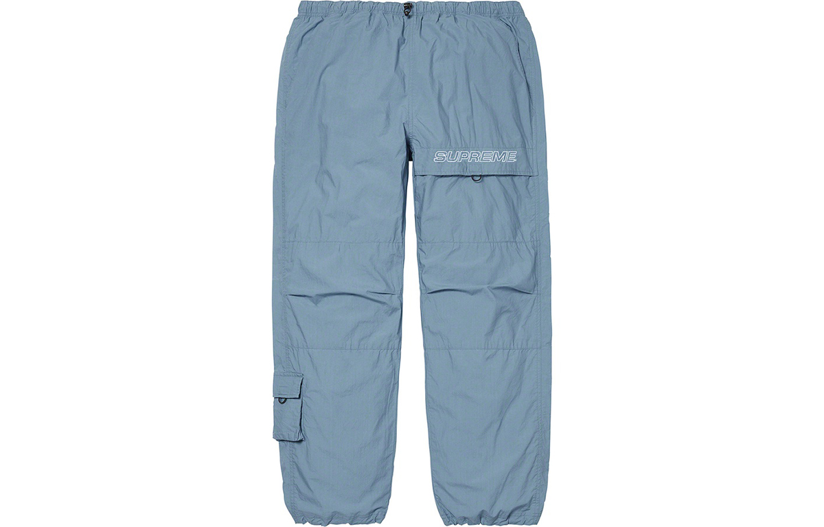 

Хлопковые брюки-стринги Supreme, Ecru