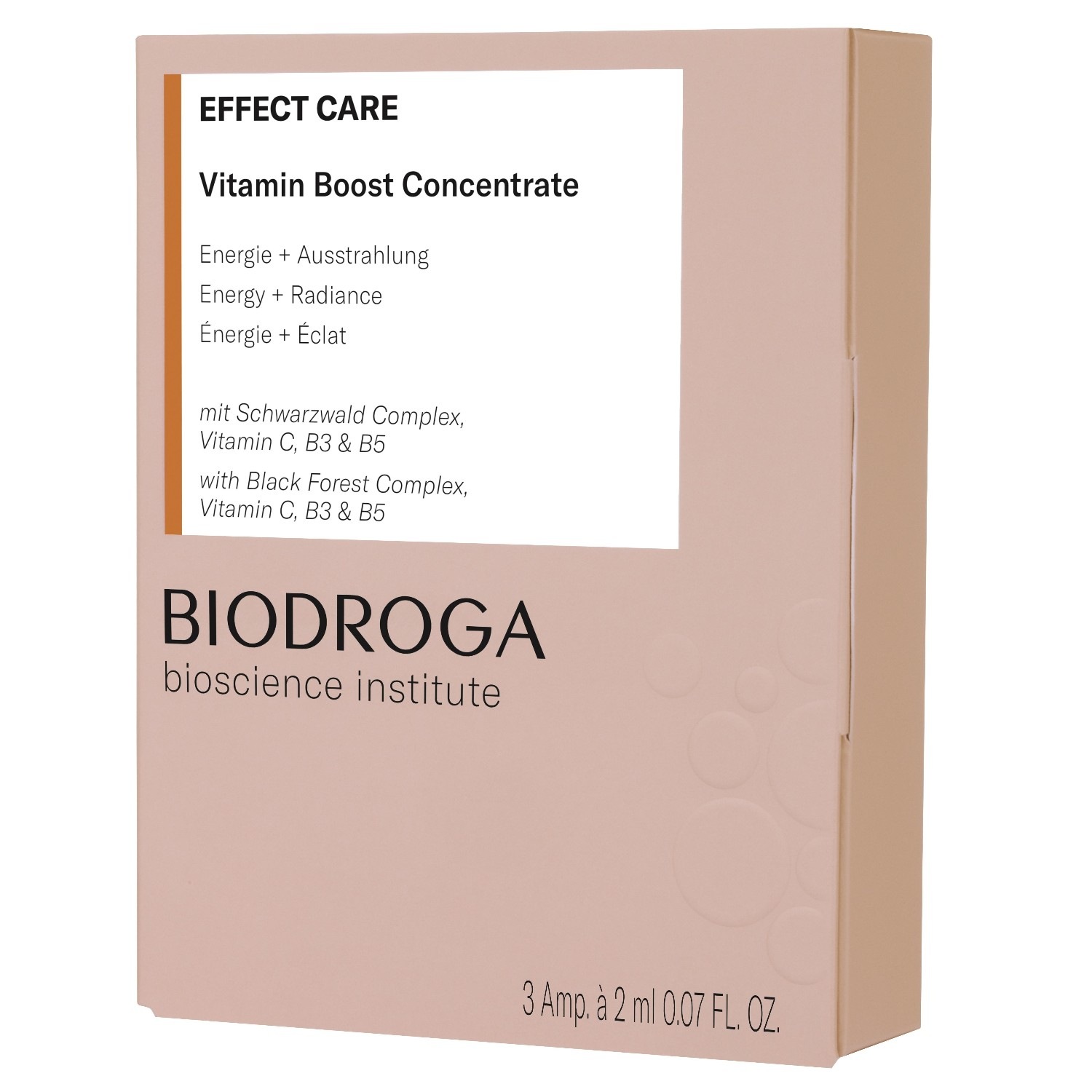 Сыворотка Biodroga — Для лица effect care vitamin boost ampulle , объем, 6 мл — фото 2