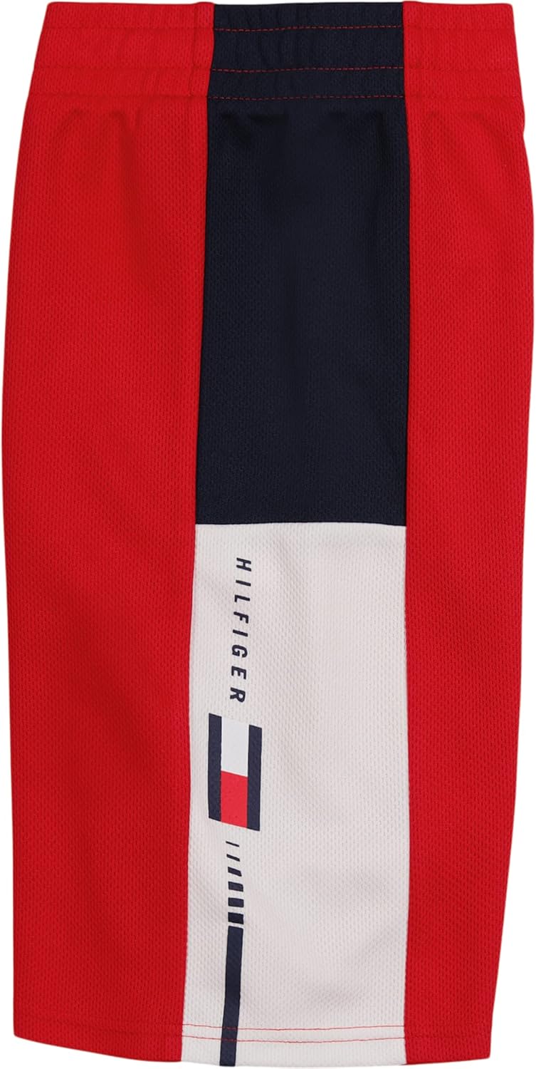 Тренировочные шорты Tommy Hilfiger TSP для мальчиков (для детей старшего возраста), Basketball Sport Red — фото 3