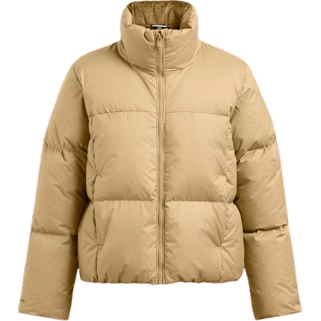 

Куртка пуховая женская верблюжий коричневый Under Armour