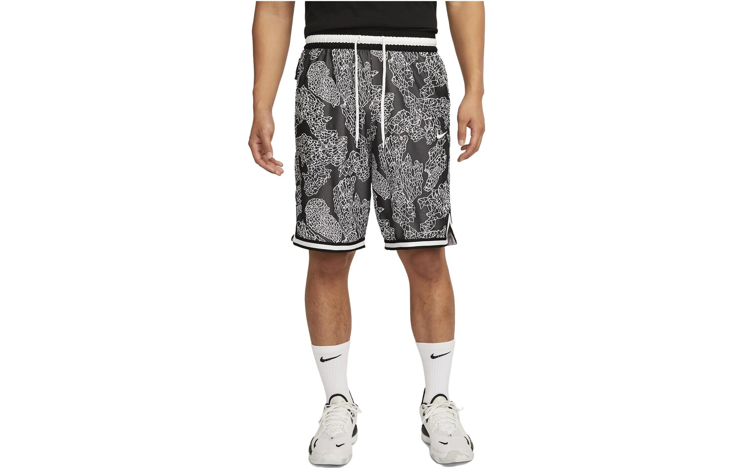 

Шорты баскетбольные Dri-Fit мужские черные Nike, черный