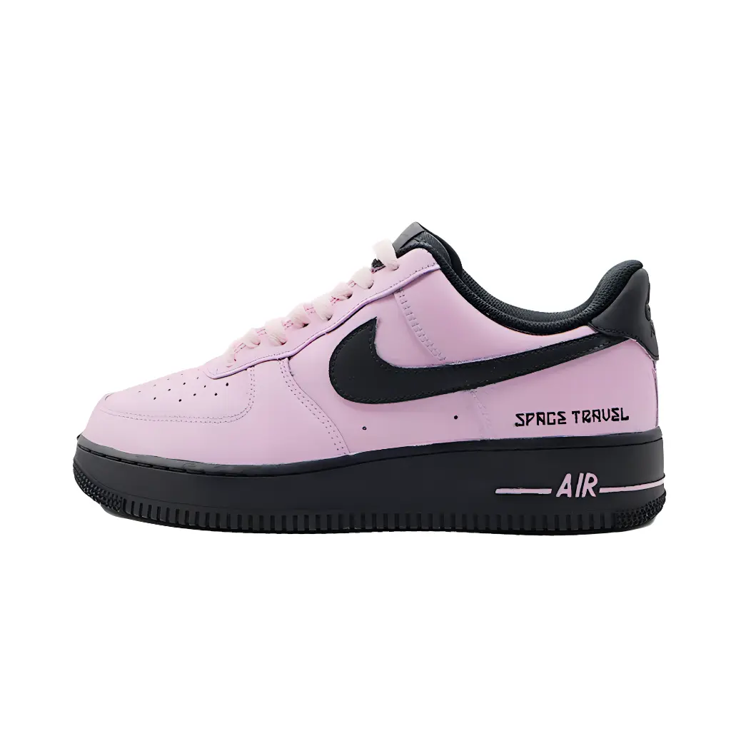 

Кроссовки Air Force 1 для скейтборда, унисекс, низкие, розовый Nike, розовый