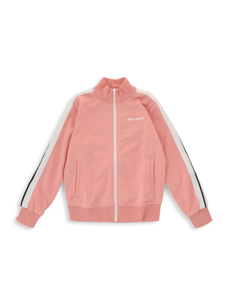 

Спортивная куртка для маленьких девочек и девочек Palm Angels, цвет White Pink