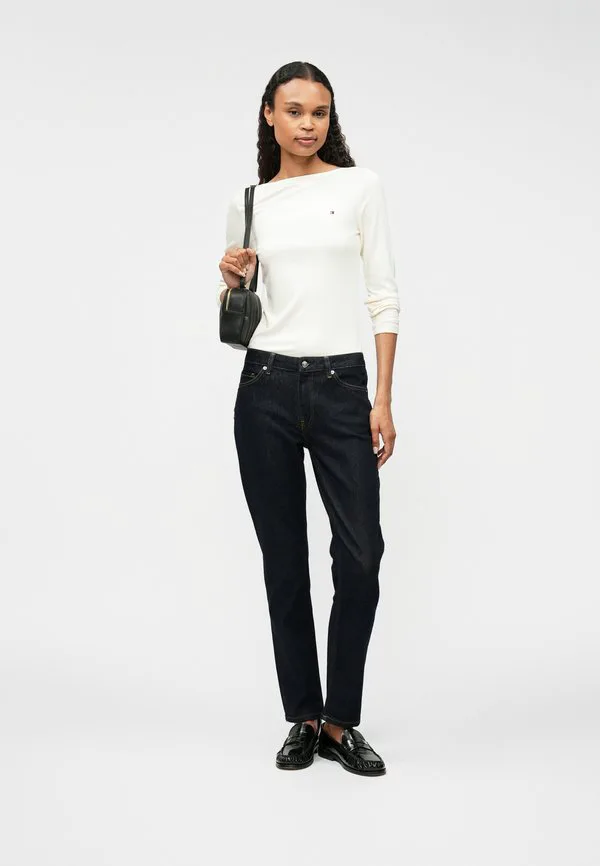 Джинсы средней посадки, узкие джинсы, облегающие джинсы Tommy Hilfiger, Dark-Blue Denim — фото 2