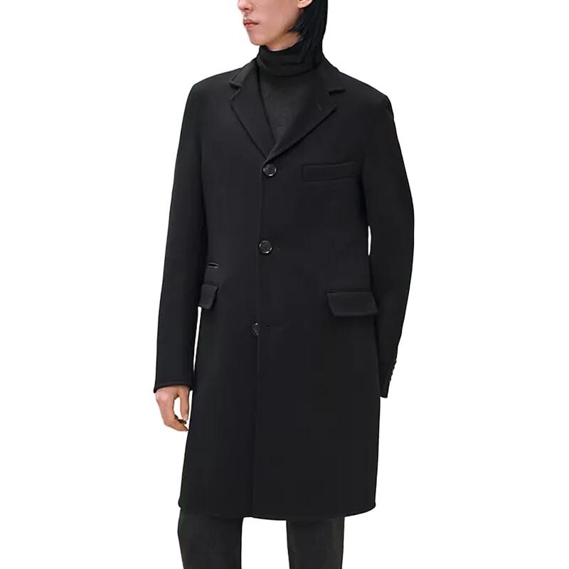 

Пальто мужское черный Hermes