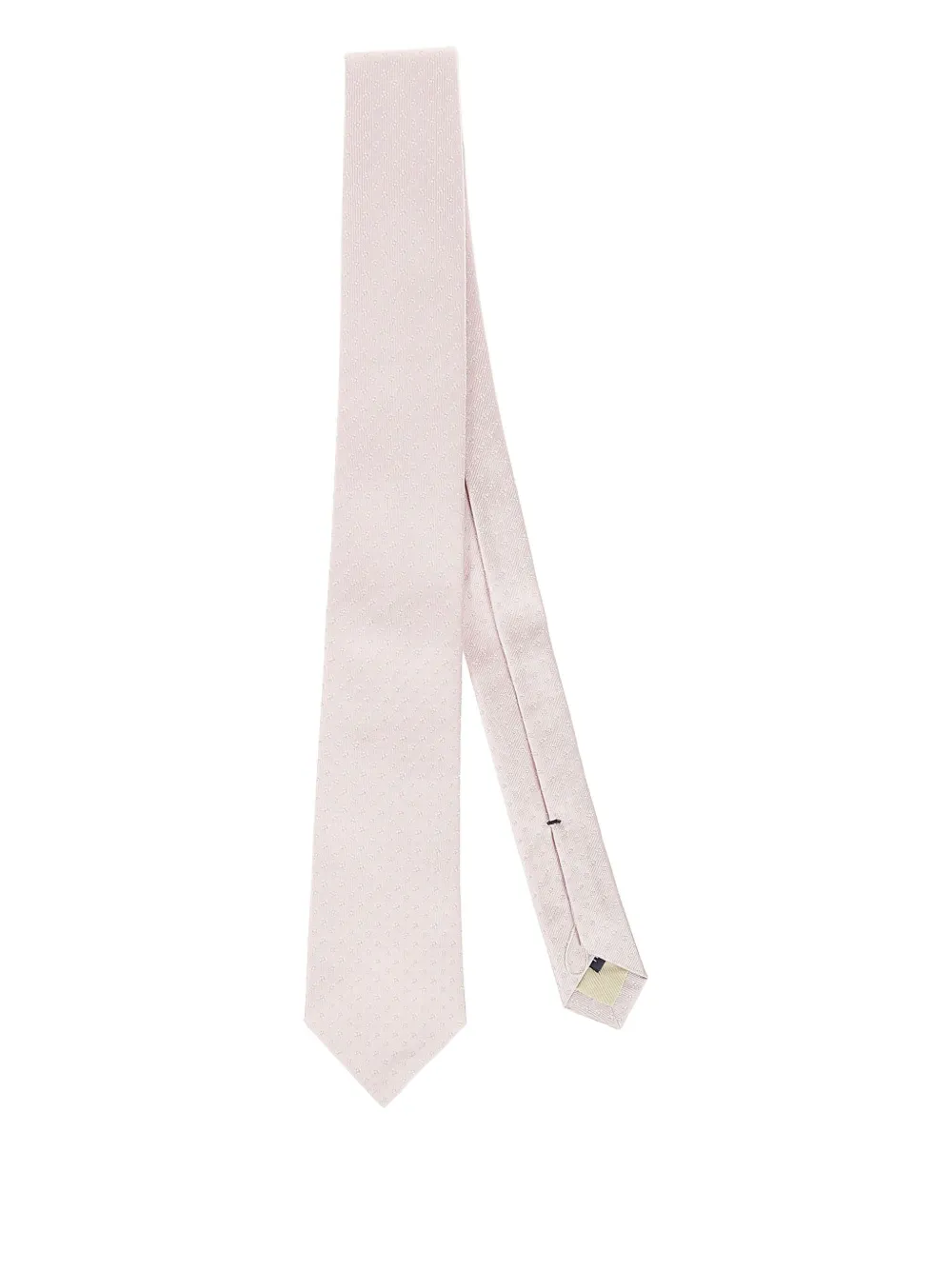 

Шелковый галстук с узором Errico Formicola, нейтральный