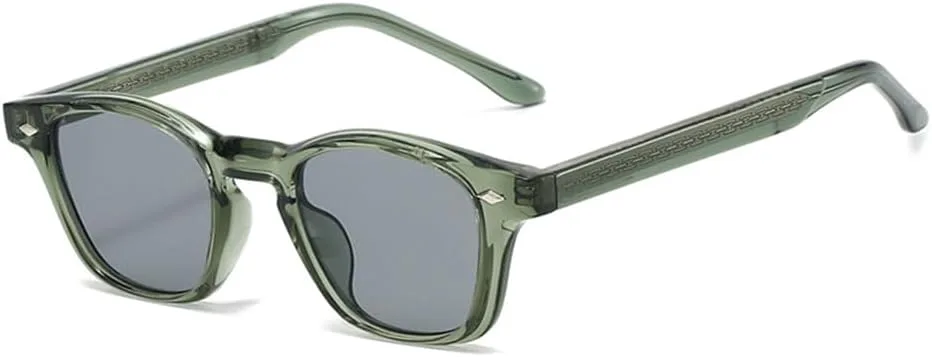 

Солнцезащитные очки UV400 с заклепками «кошачий глаз», сине-зеленые, для женщин и мужчин, для бега и занятий спортом на открытом воздухе UYPTK, Green Grey