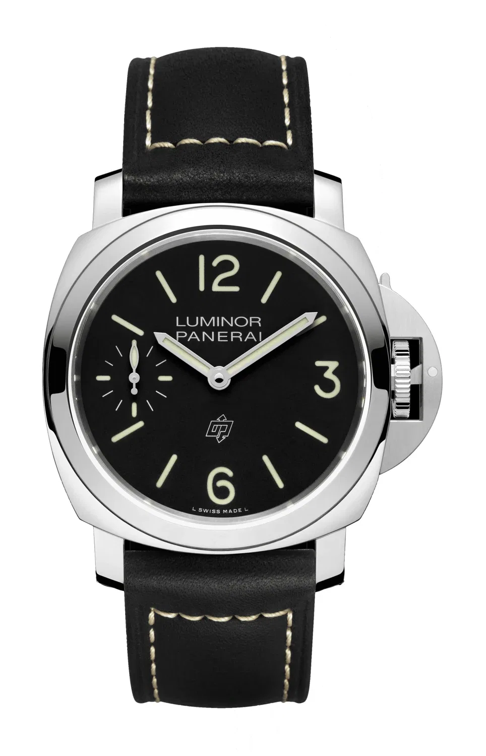 ЛЮМИНОР ЛОГО - 44 ММ - PAM01084 PANERAI, серебряный
