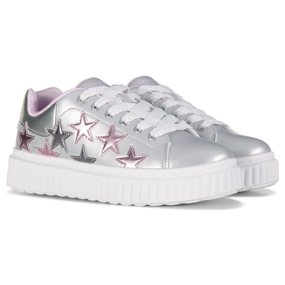 

Детские кроссовки Hi Ridge Little/Big Kid Skechers, цвет metallic