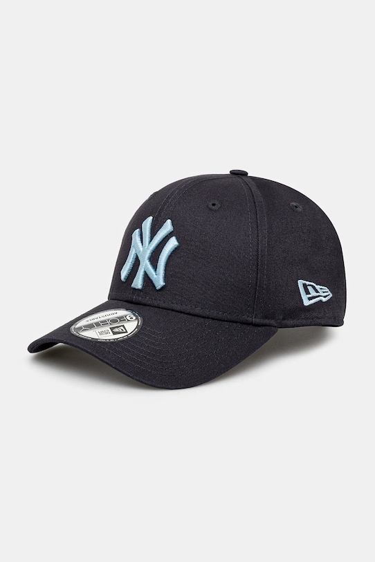 

Хлопковая кепка с козырьком New Era, темно-синий