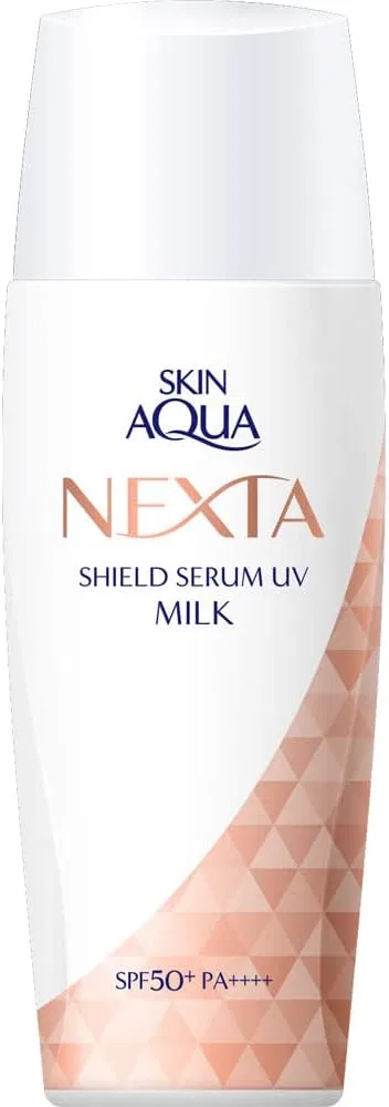 Солнцезащитный лосьон Skin Aqua Nexta Shield Serum UV Milk 50 мл синий — фото 2
