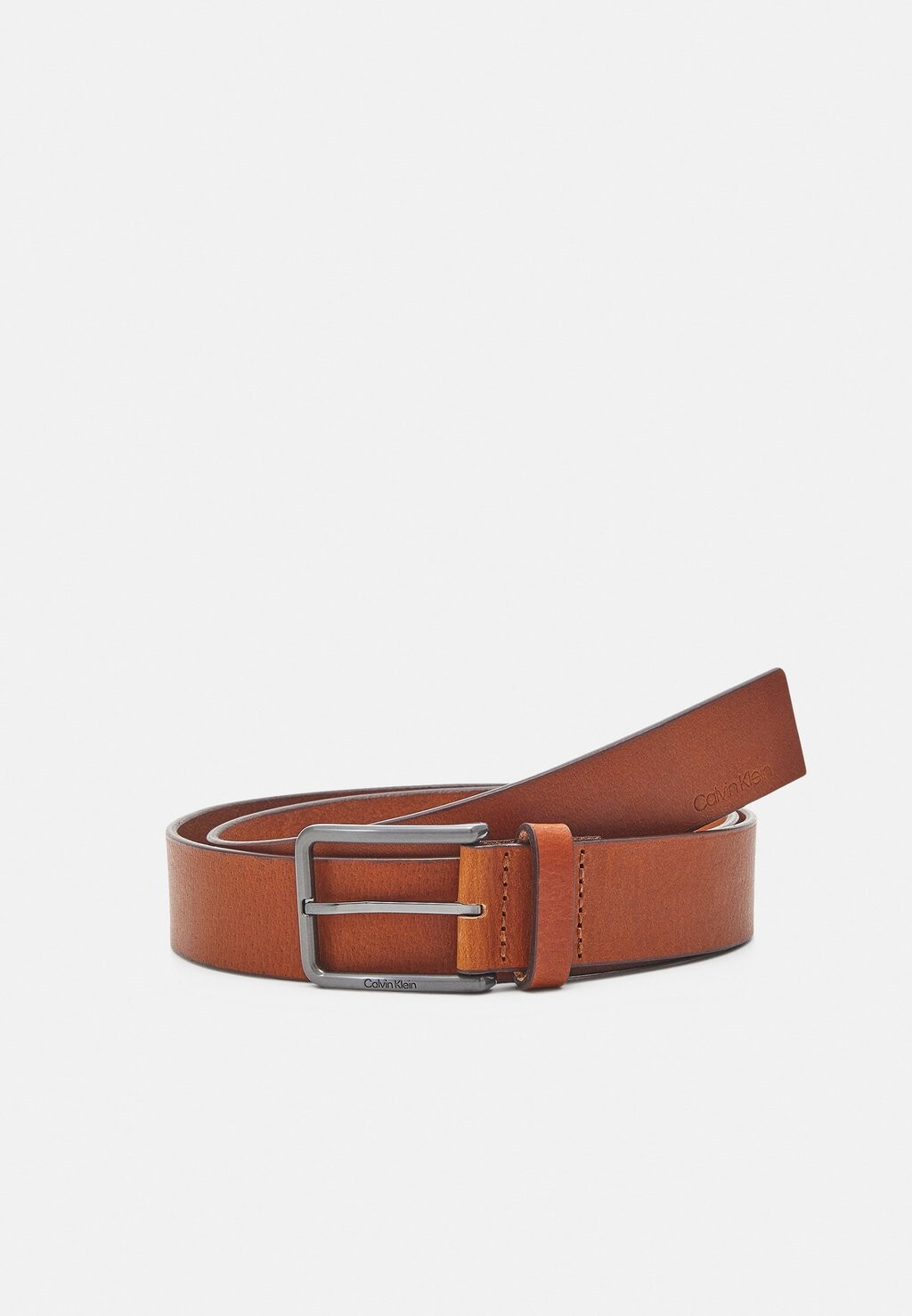 

Ремень WARMTH OILED GRAIN Calvin Klein, цвет dark tan
