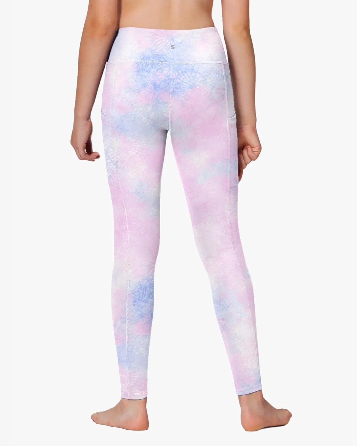 Леггинсы детские Stelle Athletic Leggings Tie Dye Marshmallow — фото 3