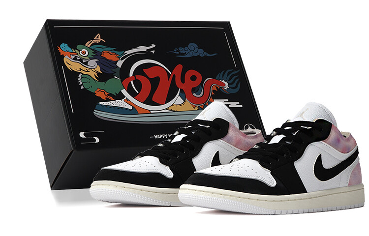 

Jordan Air Jordan 1 винтажные баскетбольные кроссовки мужские, Black/Pink