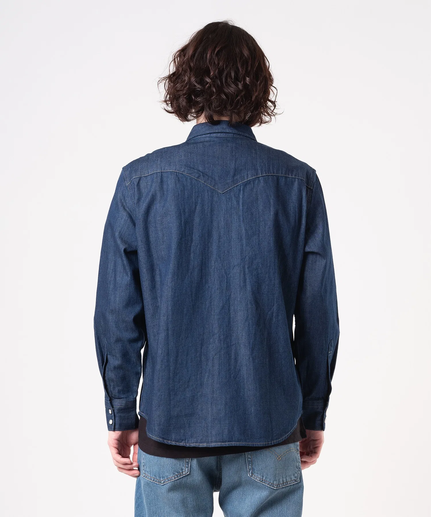 Мужская джинсовая рубашка Levi's BARSTOW — фото 3