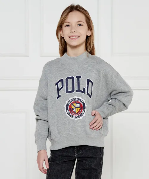 

Толстовка Relaxed fit Polo Ralph Lauren, серый